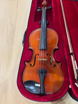 １４３６７番　K.Shimora  No.70 4/4 　1998年製　ドイツ製の入門用の本体に新品弓と新品ケースが付属！ セット価格約15万円程！