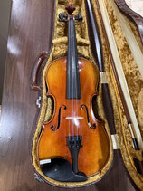 １２９２８番　ドイツ製  Franz Kirschnek　No.19　1994年製　国産杉藤製上質毛替え済み弓とわに革製三角型ハードケースが付属でセット価格41万円程！オススメセット！
