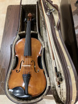 １３８５９番  J.J.Dvorakチェコ製ビオラ！size:15,3　完全整備済！本体に新品弓とハードケースが付属で参考価格約22万円程