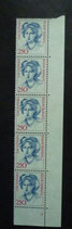 Bund 1428 Luise von Preußen 250 Pf  **  Bogenteile