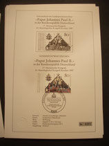 Bund 1320  Papst Johannes Paul II. in der Bundesrepublik D  SD