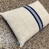 Korenblauw Streep