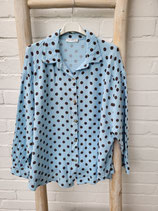 Musselin Bluse POLKA DOTS