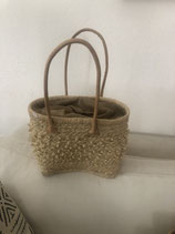 Raffia/Raphia  Handtasche - Natur - Madagaskar - S