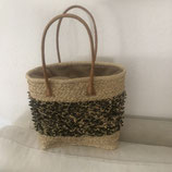 Raphia/Raffia Handtasche - NG - Madagascar - M