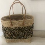 Raphia/Raffia Handtasche - NG - Madagascar - L