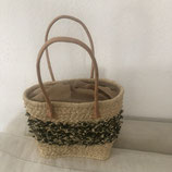 Raphia/Raffia Handtasche - NG - Madagascar - S