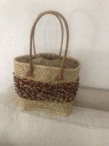 Raphia/Raffia Handtasche - NB - Madagascar - S