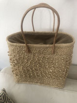 Raphia/Raffia Handtasche - Natur - Madagascar - L