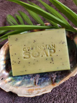 Naturseife "Basilikum-Lemon" / Pflanzenseife / greenman soap / Seife
