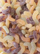 Frutti Worms senza gelatina