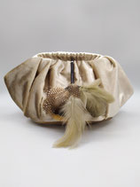 clutch bag beige