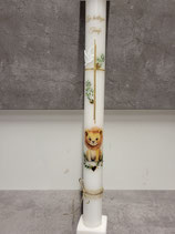 Taufkerze schmal 40cm Löwe 5015 46
