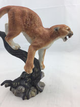 Franklin Mint The Defender Puma Figur Porzellan handbemalt. Art.-Nr. 4007