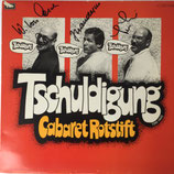 Signiert Schallplatte Cabaret Rotstift Tschuldigung 1981. Art.-Nr. 5559