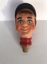 Zierkorken Jockey mit roter Mütze. Art.-Nr. 2434