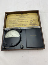 Messgerät Antik Ohmmeter von TRÜB TÄUBER, ZÜRICH. Art.-Nr. 2768