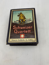 Schweiz Kartenspiel Quartett antik. Art.-Nr. 5172