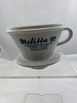 Melitta 102 Filter 8 Loch Porzellan Langenthal. Art.-Nr. 4484