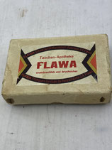 Taschenapotheke Flawa 40er-Jahre Original-Schachtel. Art.-Nr. 3620