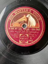 Schellack Platte Jack Hilton That's you Baby Break Away Ghrieving for you is she my Girl Honey-moon Chimes Seven and Eleven. Art.-Nr. 4769