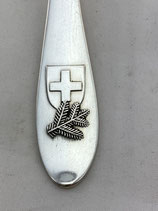 Militär Souvenir Löffel Weihnacht 1944 Silber. Art.-Nr. 2491