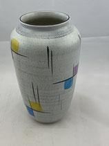 Keramik Vase West Germany Bay Bodenvase 50er Jahre  Dekor Bodo Mans. Art.-Nr. 1038