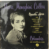 Vinyl Schallplatte. Maria Meneghini Callas. 1954. ... sings OPERATIC ARIAS. Art.-Nr. 2295