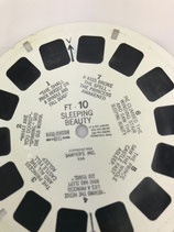View Master Bildscheibe Märchen 1 bis 7 Sleeping Beauty mit Heft in Deutsch und Französisch. Art.-Nr. 2420