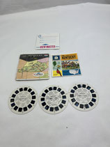 Set von drei View-Master Bildscheiben Kentucky mit Heft. Art.-Nr. 5607