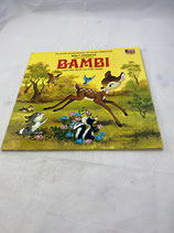 Walt Disney Langspiel-platte Bambi mit Bilderbuch. Art.-Nr. 3683