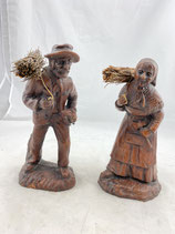 Figuren Bauer & Bäuerin Santons de provence Volkskunst Art.-Nr. 2560