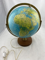 Tischglobus Leuchtglobus SCAN-GLOBE 1970. Art.-Nr. 2557