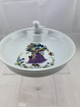 Kinder-Warmhalteteller Vintage Limoges Porzellan. Art.-Nr. 1907