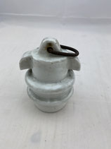 Antike Lampen-/ Industriefassung. E27. komplett Keramik/ Porzellan. Art.-Nr. 2792