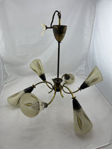 Deckenlampe Tütenlampe fünfflammig. Art.-Nr. 2052