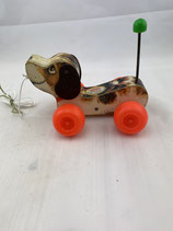 Kleiner Snoopy Fisher-Price Nachziehhund. Art.-Nr. 2679