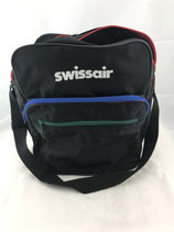 Swissair Schultertasche Umhängetasche mit grünem Täschchen. Art.-Nr. 2468
