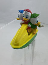 Disney Figuren Tick Trick und Track mit Jetski Vintage. Art.-Nr. 3707
