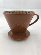Melitta Kaffeefilter No. 102 1-Loch braun. Art.-Nr.1484