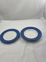 Ornamin Geschirr blau weiss kariert. Art.-Nr. 3976