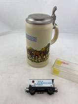 Bierkrug Feldschlösschen Steingut 1974. Art.-Nr. 3825