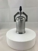Espressokocher Metall Bügel Bakelitverschluss. Art.-Nr. 6658