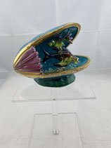 Vallauris Keramik Tischlampe Vintage Muschelform. Art.-Nr. 4001