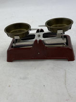 Krämerladen Kaufmannsladen Zubehör antik Waage Bakelit  SIGG Original Holz-Gewichtstein-Set. Art.-Nr. 4124