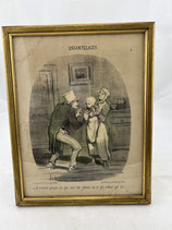 Honoré Daumier Enfantillages No. 5 Auszug aus Charivari 1851. Art.-Nr. 6051