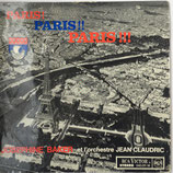 Vinyl Schallplatte JOSEPHINE BAKER 1963 PARIS PARIS PARIS. Art.-Nr. 2251