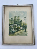 Paris Eifelturm und Eglise Notre Dame 70er Jahre. Art.-Nr. 6062