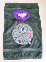 XL-Latz Fuchs auf Tannengrün