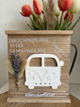 personalisiertes Hochzeitsgeschenk mit Wunscherfüller